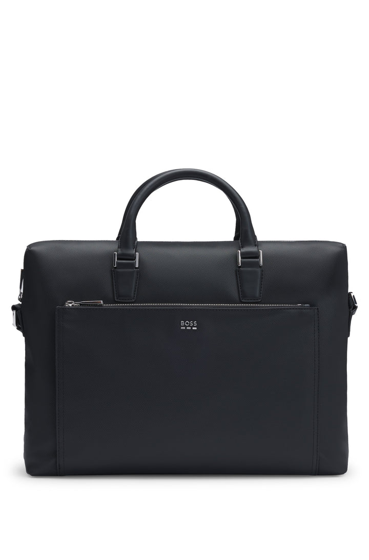 Boss Textured document case with hardware trims