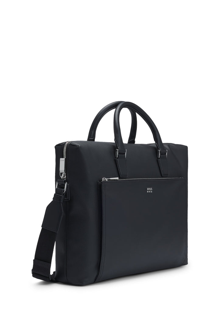 Boss Textured document case with hardware trims