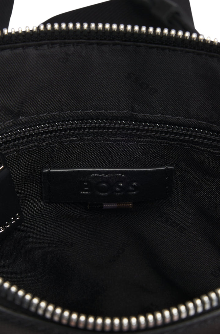 Boss Textured envelope bag with logo hardware