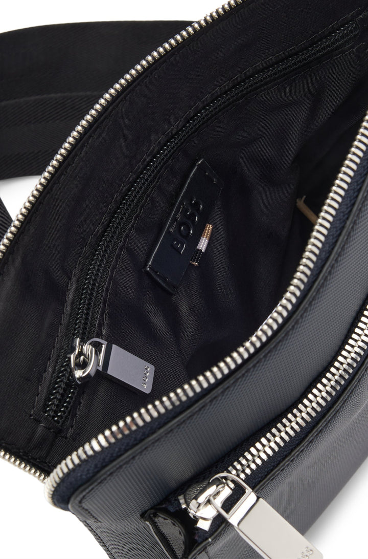 Boss Textured envelope bag with logo hardware