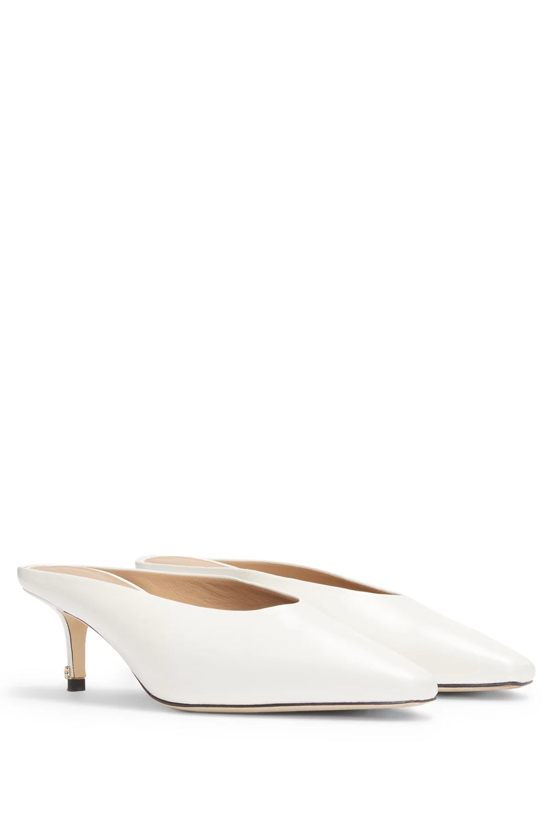 BOSS Backless mules in nappa leather