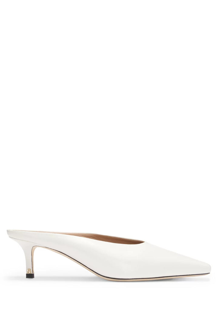 BOSS Backless mules in nappa leather