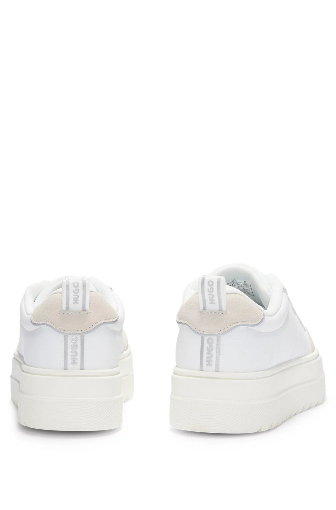HUGO Platform trainers with suede trims