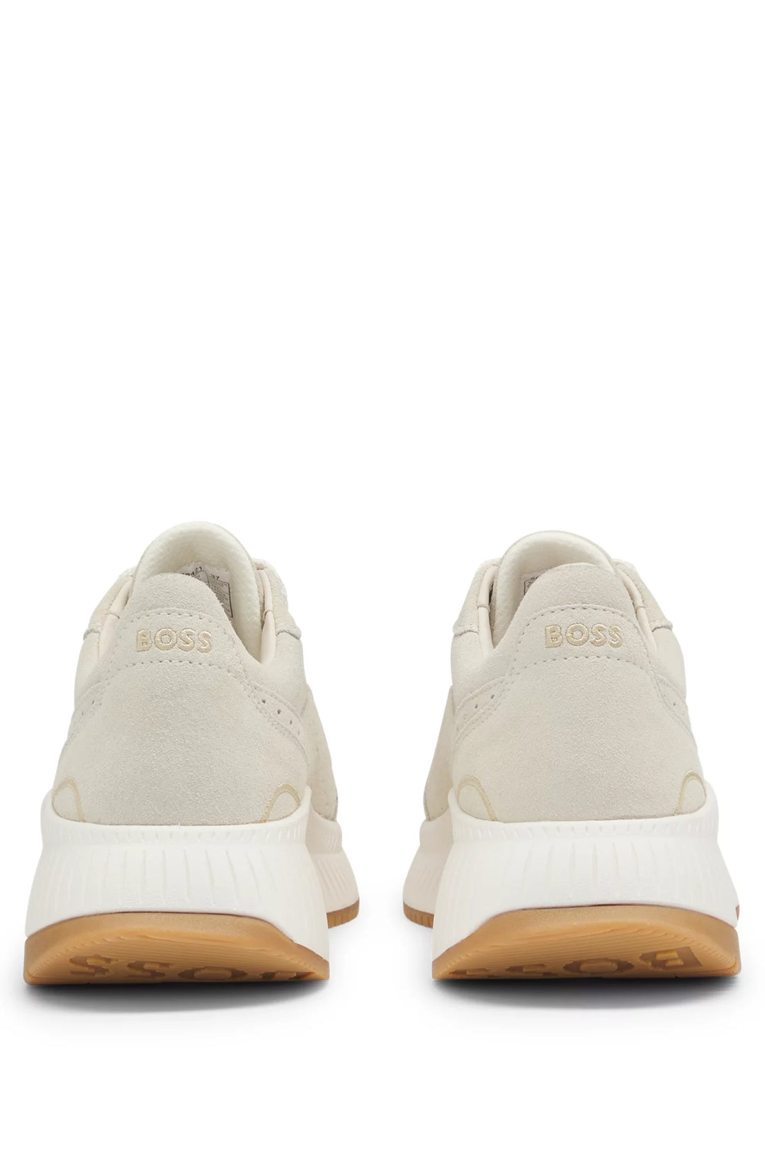 BOSS TTNM EVO trainers in suede with perforations