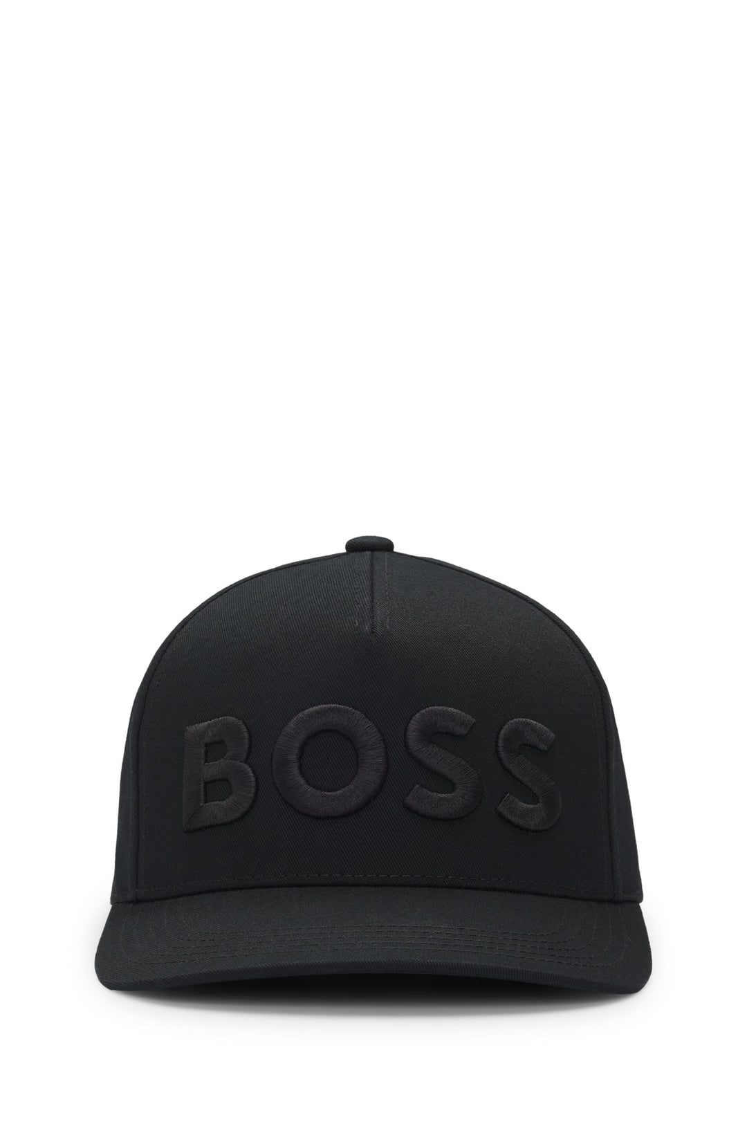 Boss Cotton-twill cap with embroidered logo