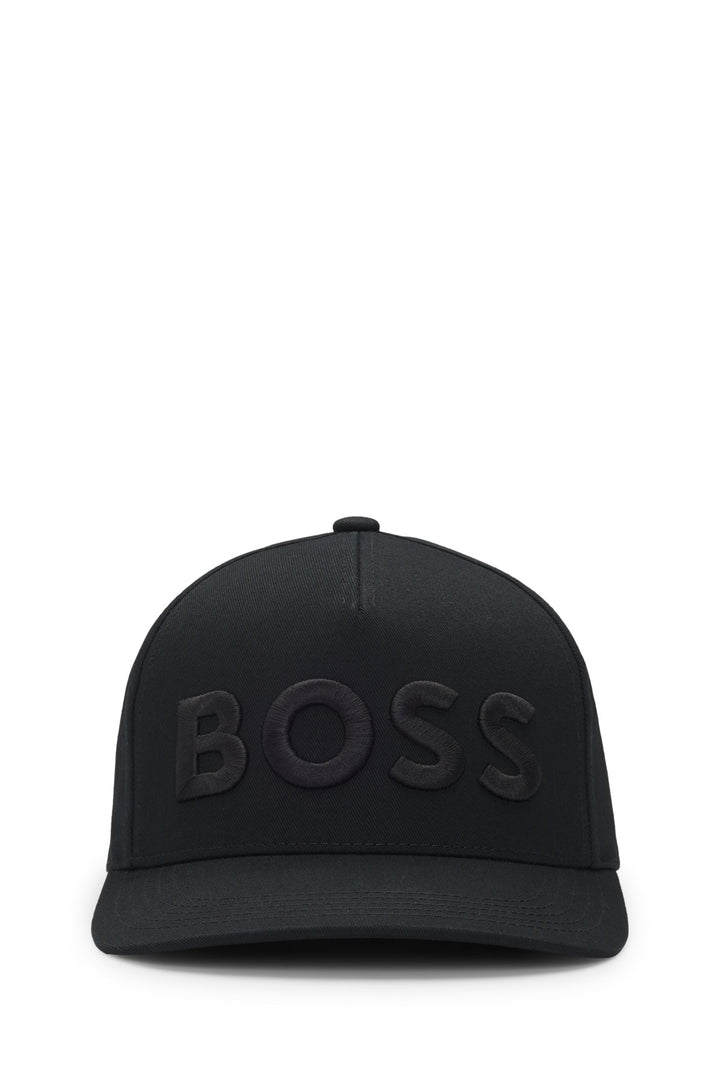 Boss Cotton-twill cap with embroidered logo
