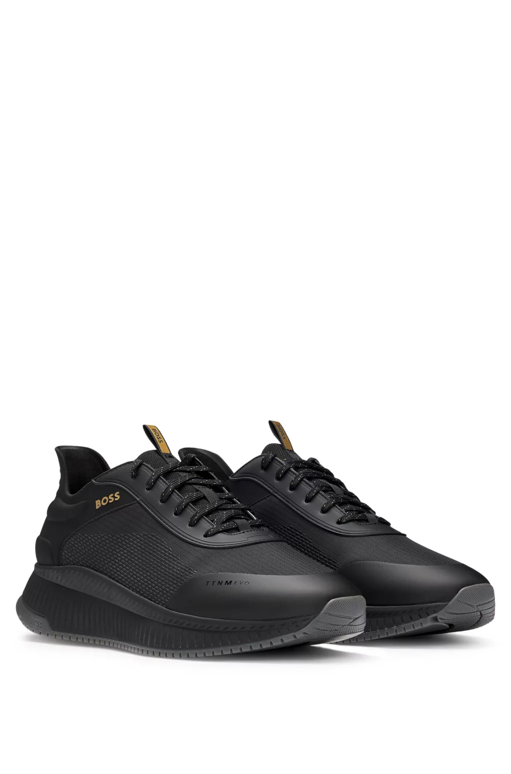Boss TTNM EVO trainers with ridged outsole