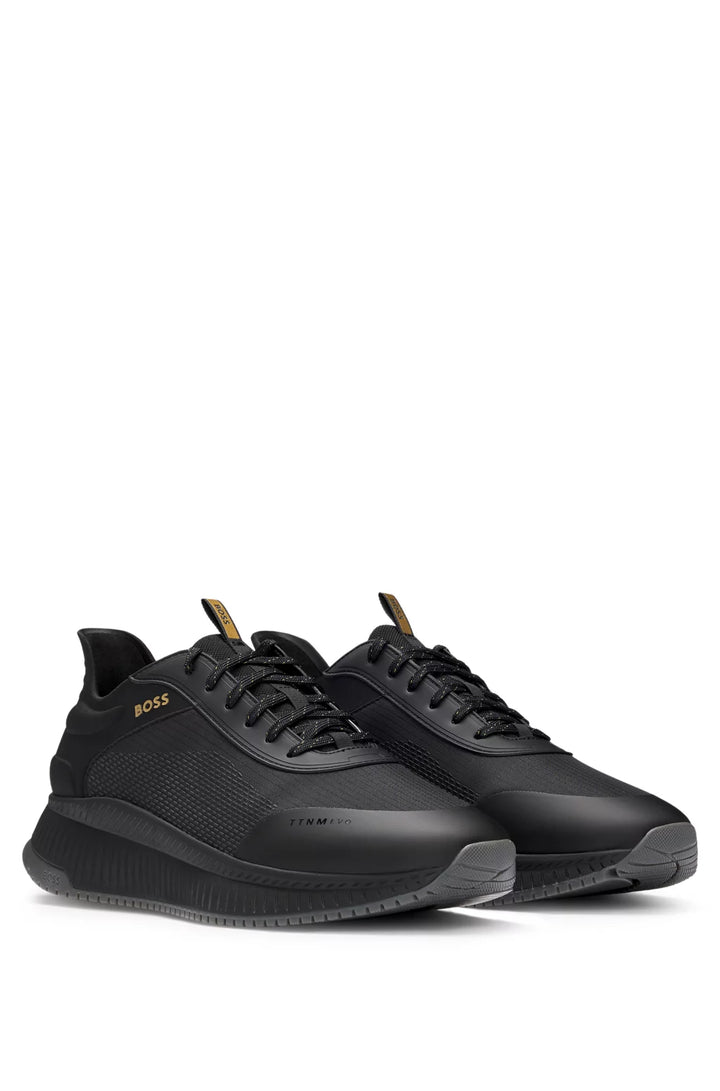 Boss TTNM EVO trainers with ridged outsole
