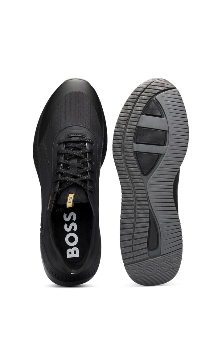 Boss TTNM EVO trainers with ridged outsole