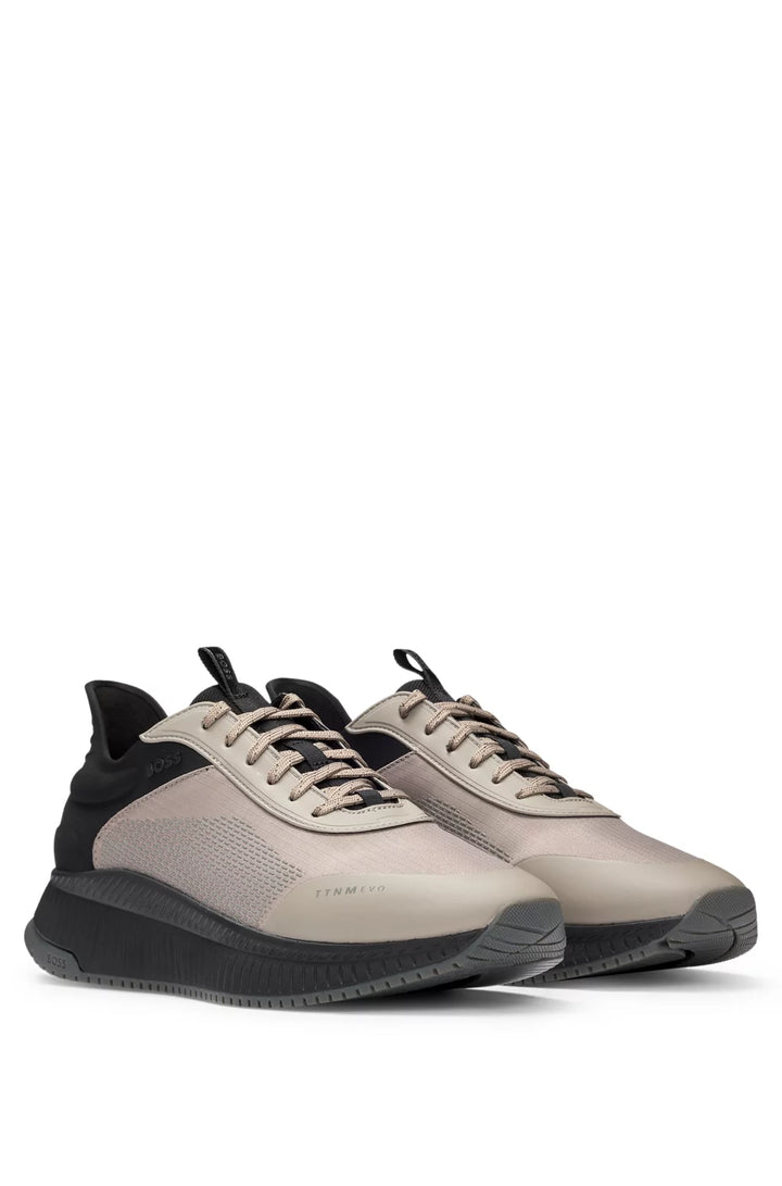 Boss TTNM EVO trainers with ridged outsole