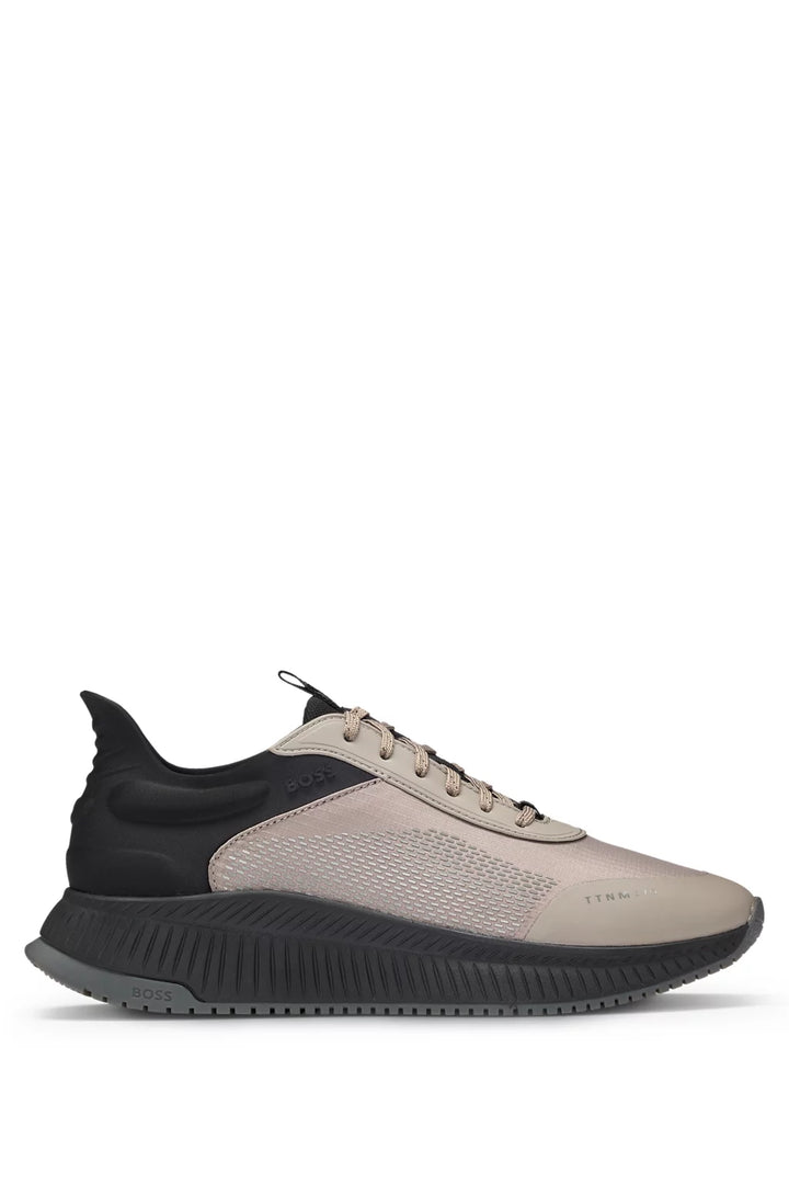 Boss TTNM EVO trainers with ridged outsole