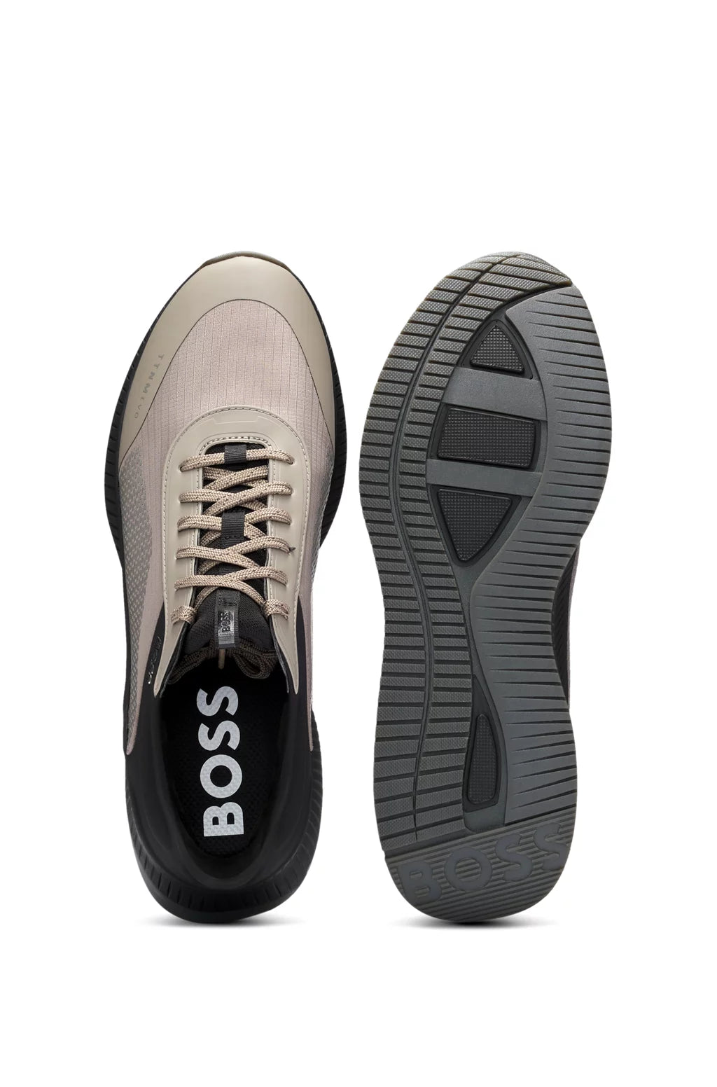 Boss TTNM EVO trainers with ridged outsole