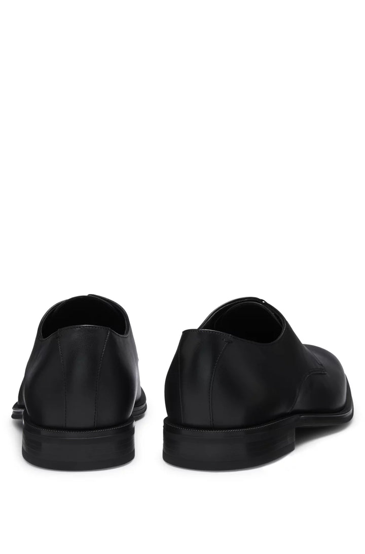 Boss Leather Derby shoes with stitching details