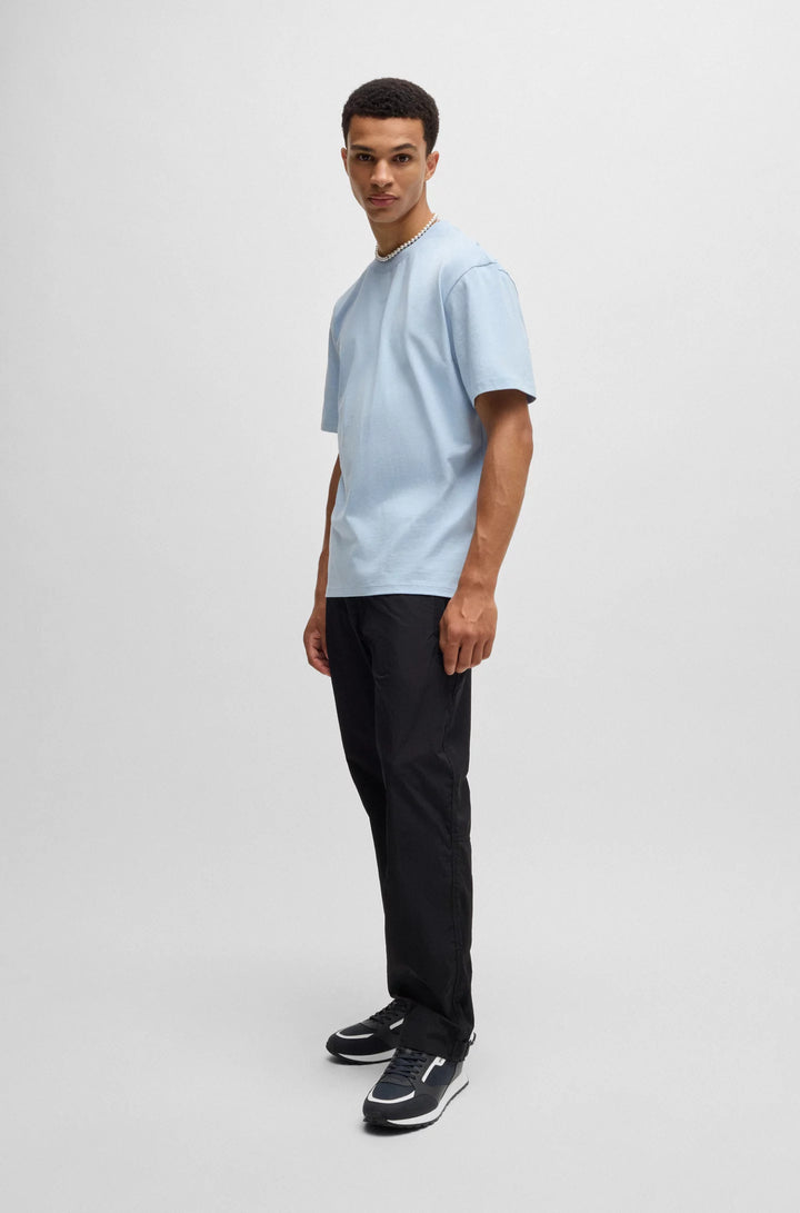 Hugo Mixed-material trainers with branded accents