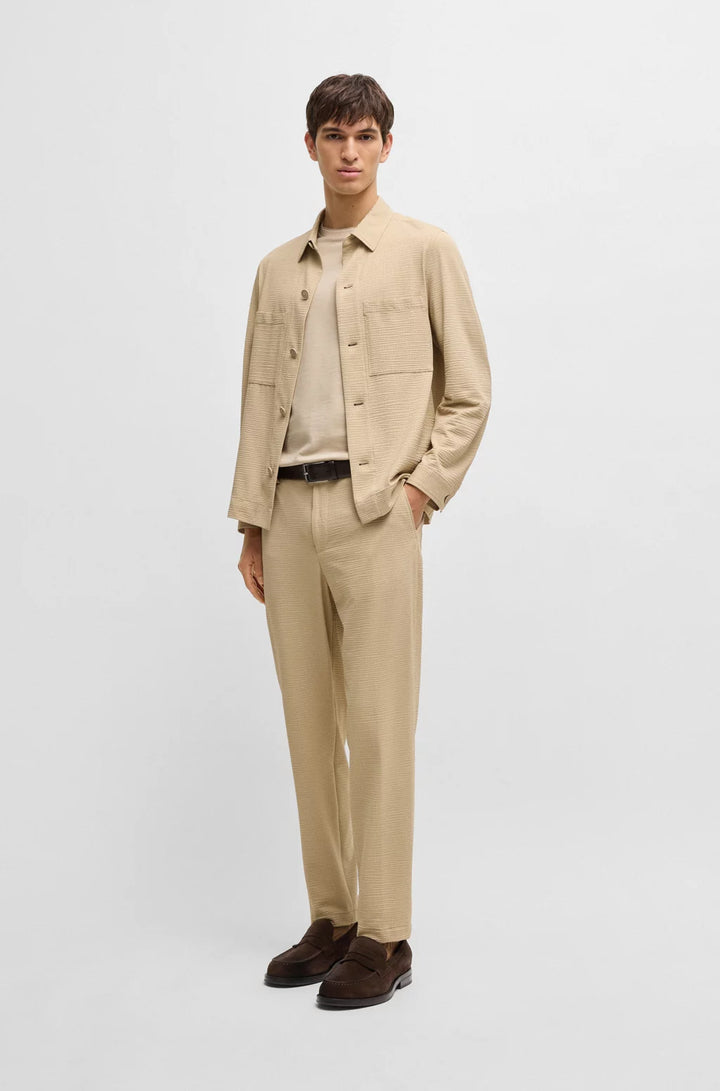 Boss Dressletic penny loafers in suede