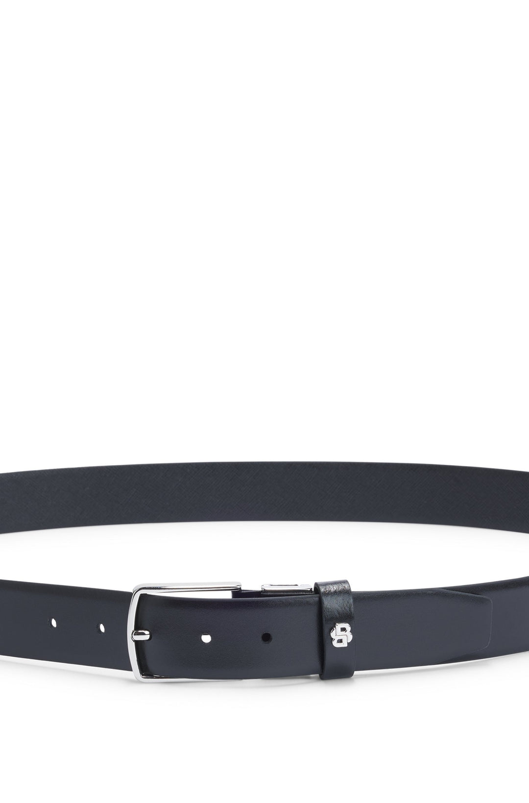 Boss Porsche x BOSS reversible leather belt with Double B monogram keeper