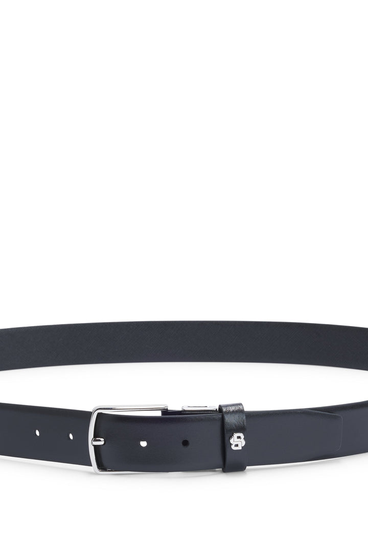 Boss Porsche x BOSS reversible leather belt with Double B monogram keeper