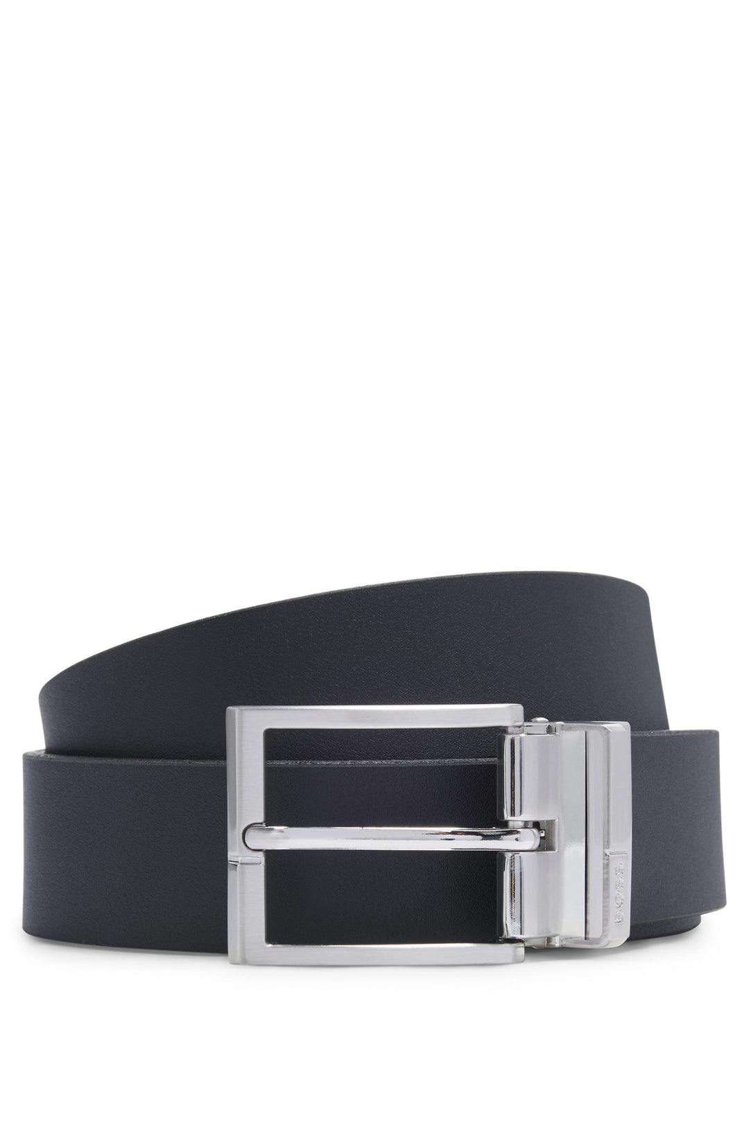 Boss Reversible belt in Italian leather