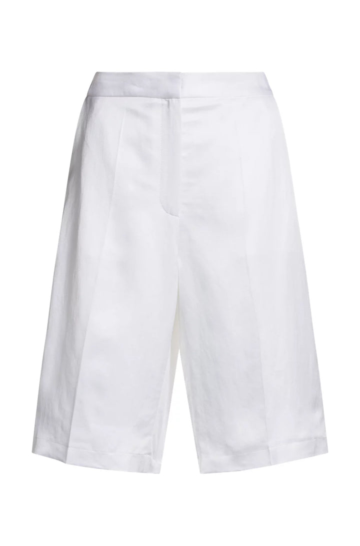 BOSS RELAXED-FIT SHORTS WITH WIDE LEG