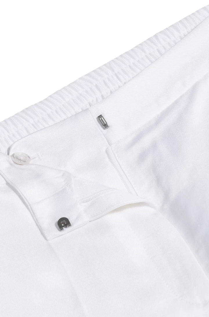 BOSS RELAXED-FIT SHORTS WITH WIDE LEG