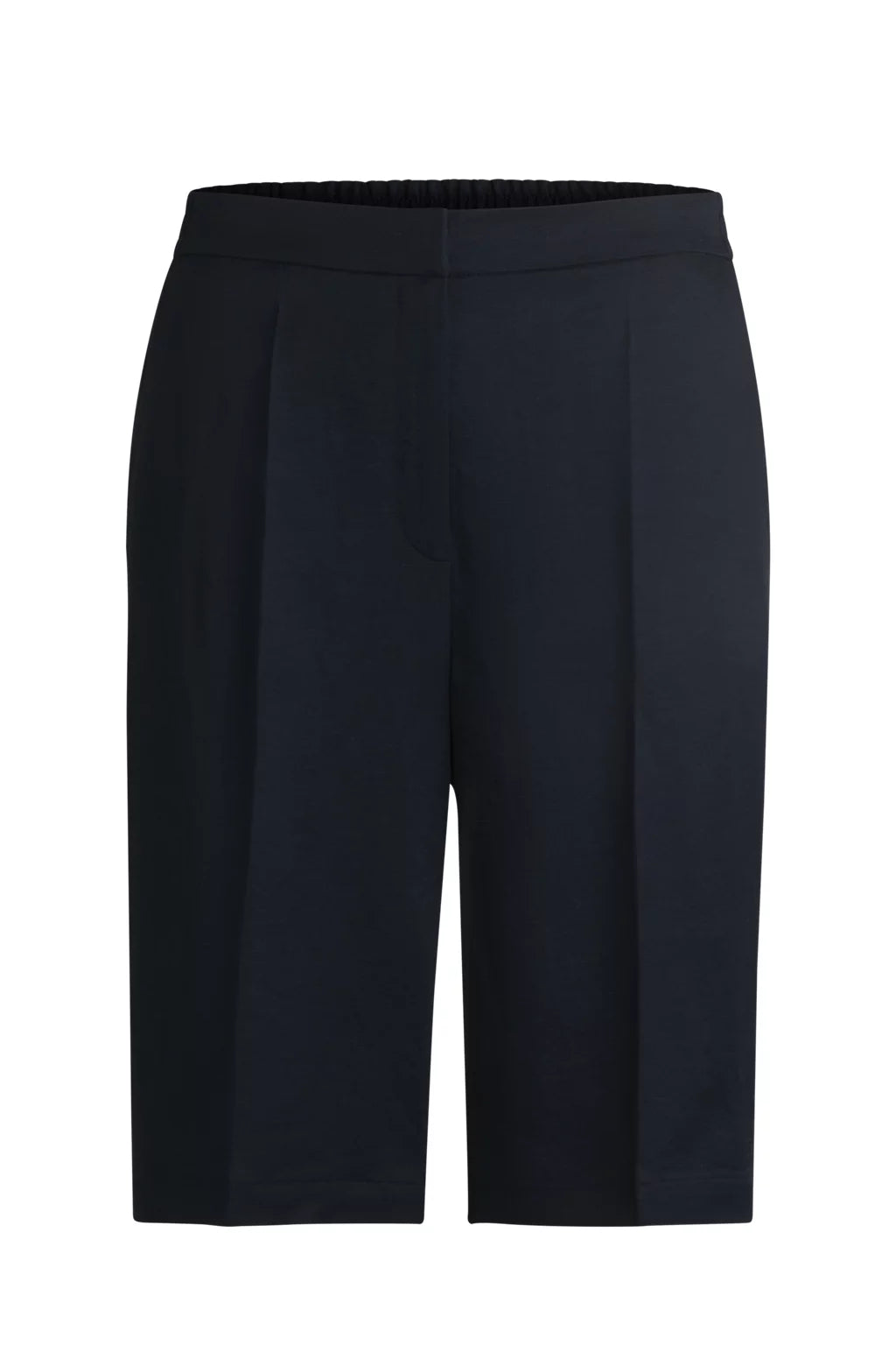 BOSS RELAXED-FIT SHORTS WITH WIDE LEG