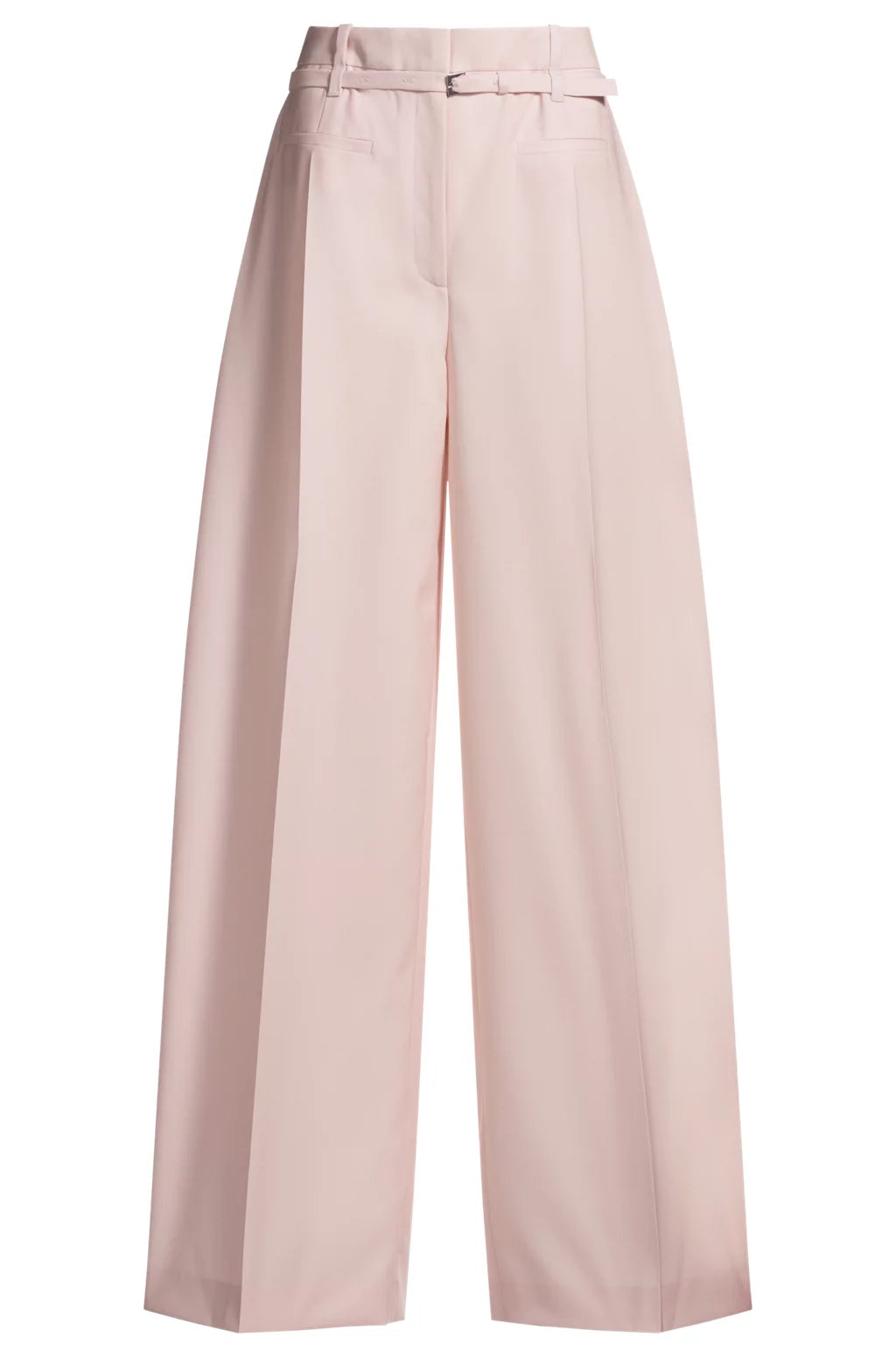 BOSS RELAXED-FIT TROUSERS IN VIRGIN WOOL