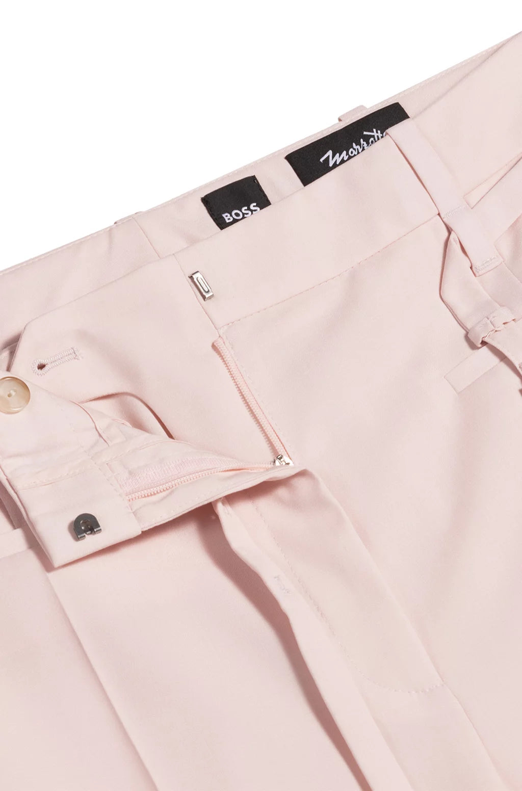 BOSS RELAXED-FIT TROUSERS IN VIRGIN WOOL