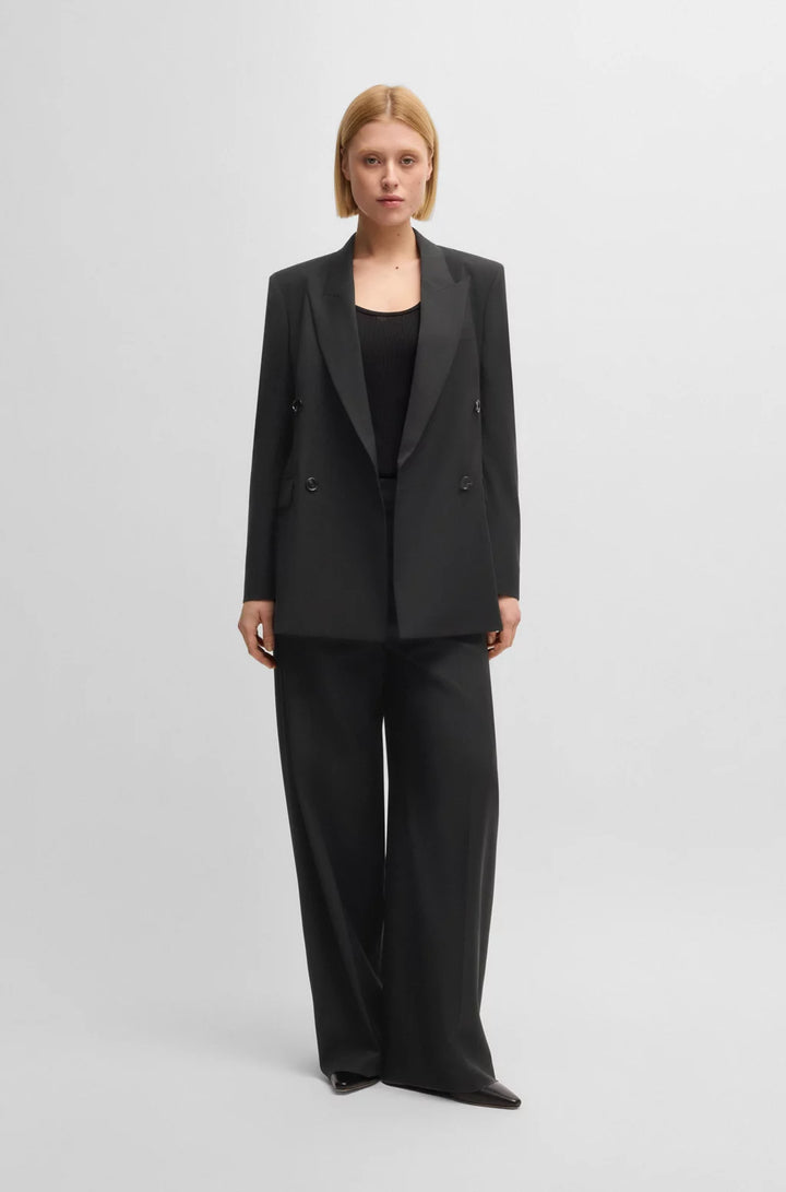 BOSS REGULAR-FIT BLAZER IN VIRGIN WOOL