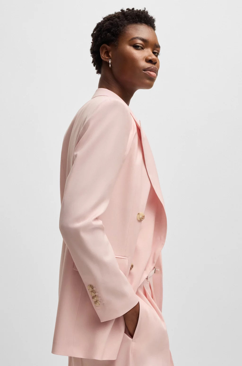 BOSS REGULAR-FIT BLAZER IN VIRGIN WOOL