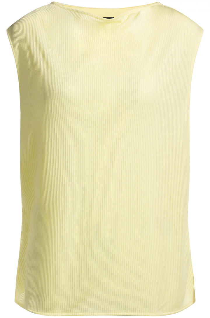 BOSS Sleeveless T-shirt with ribbed front