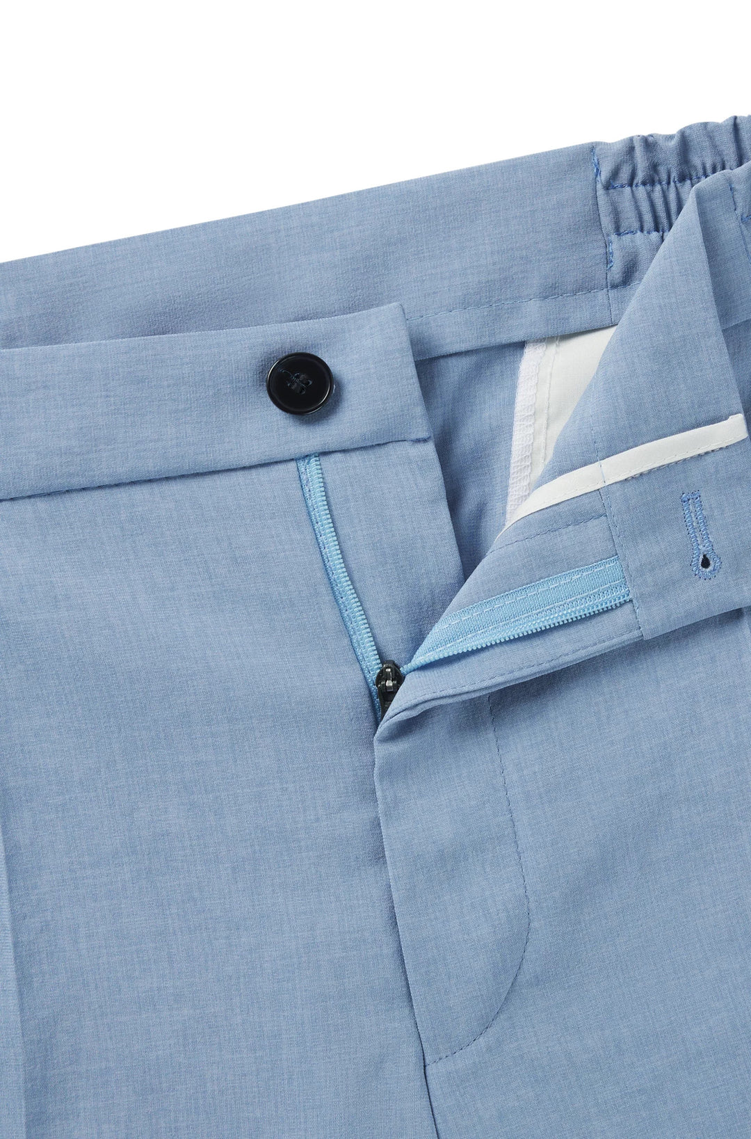 Hugo Slim-fit trousers in melange wrinkle-resistant fabric