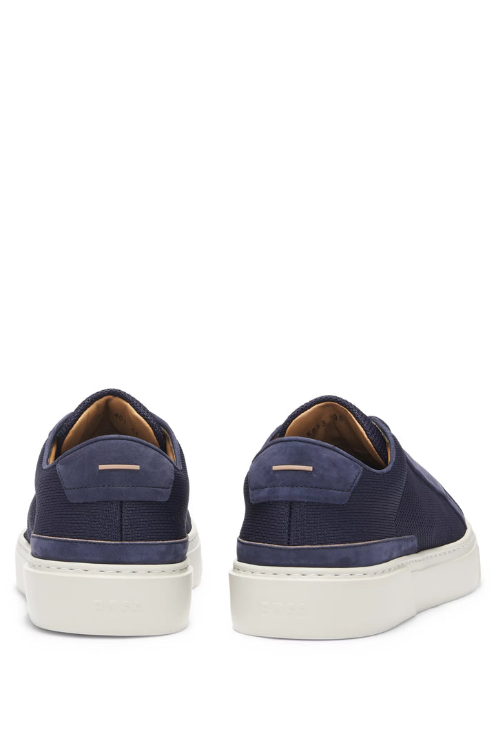 Boss Gary low-top trainers with breathable knit uppers