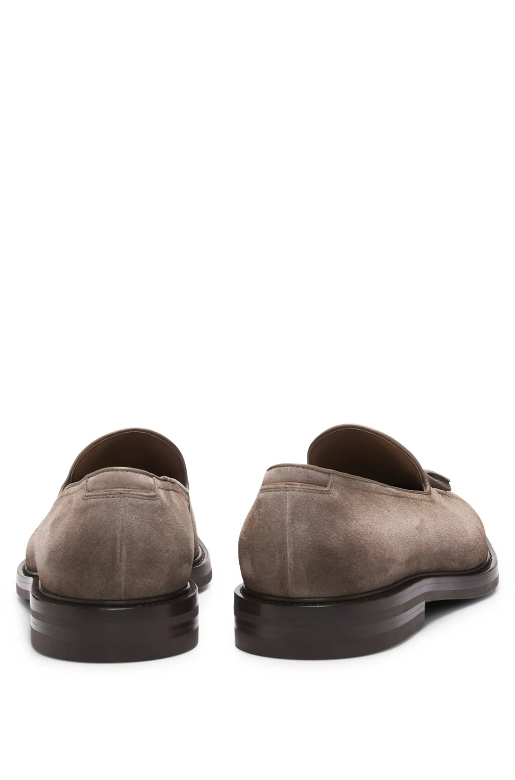 Boss Suede loafers with tassel trim