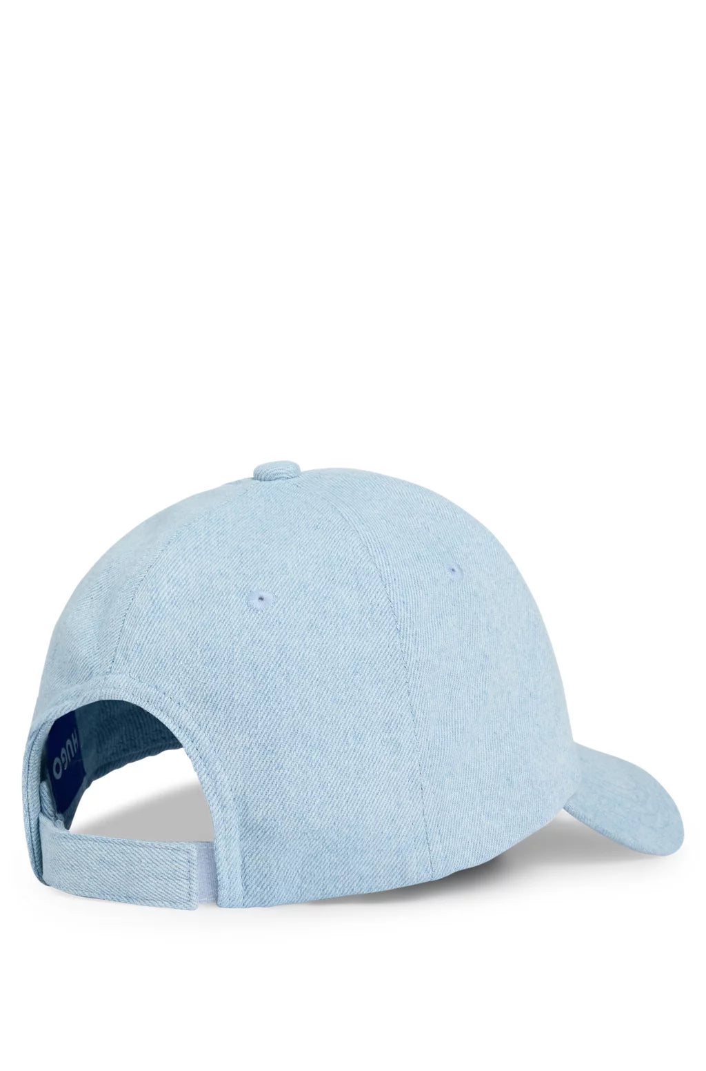 HUGO DENIM CAP WITH CRYSTAL-STUDDED LOGO