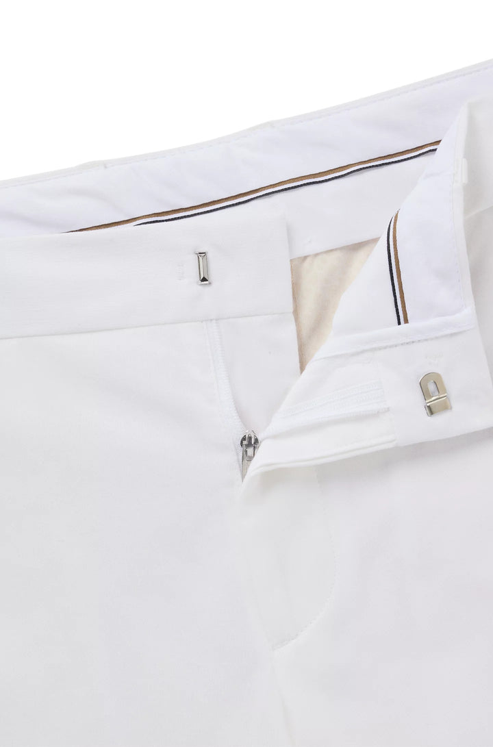 Boss Formal trousers in comfort-stretch cotton