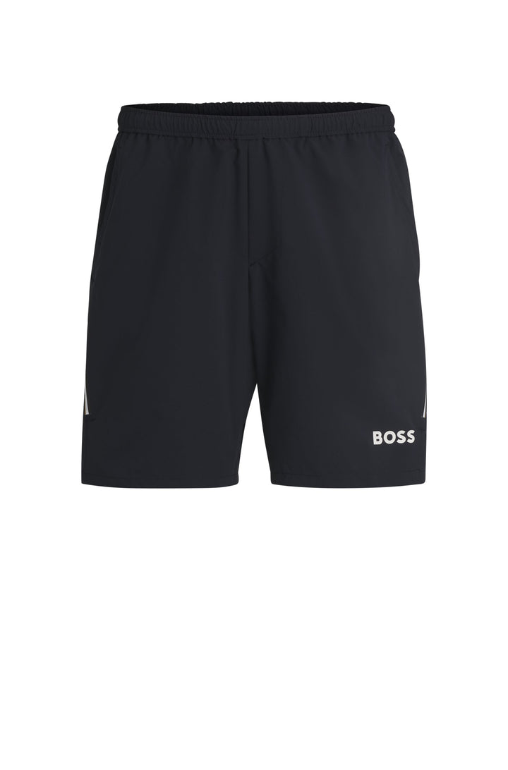 Boss Active tennis shorts with four-way stretch