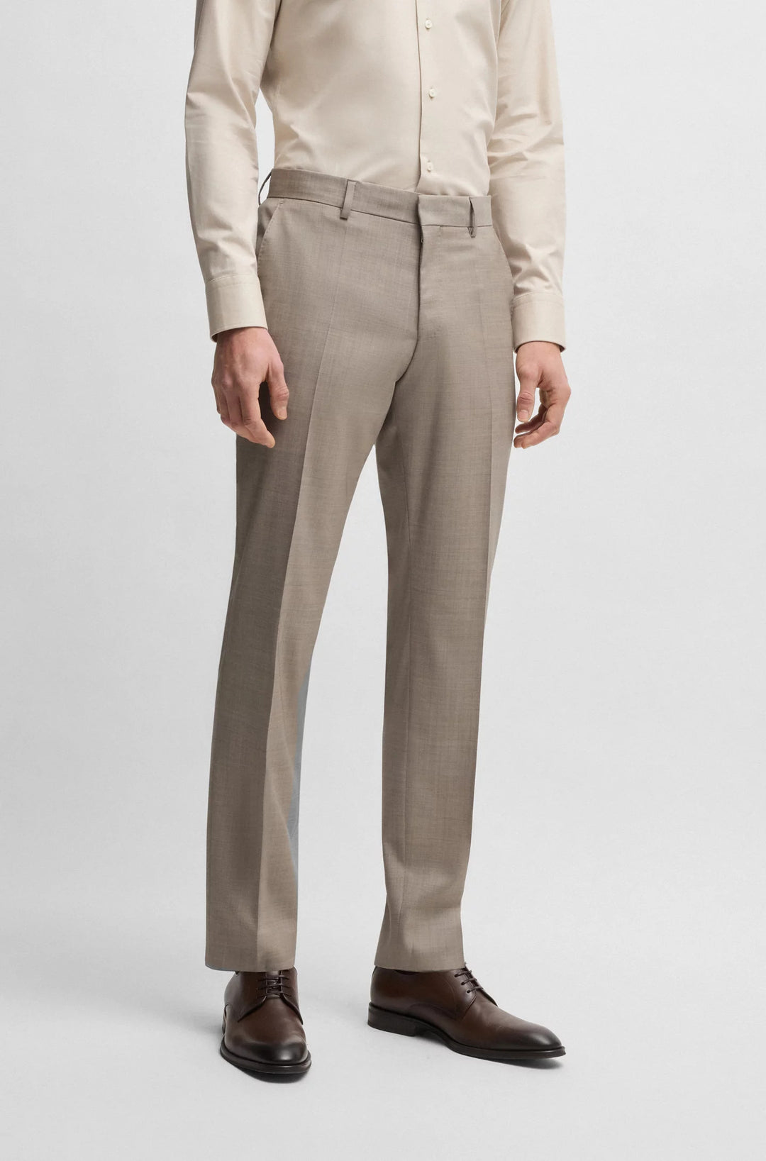 Boss Slim-fit suit in virgin wool