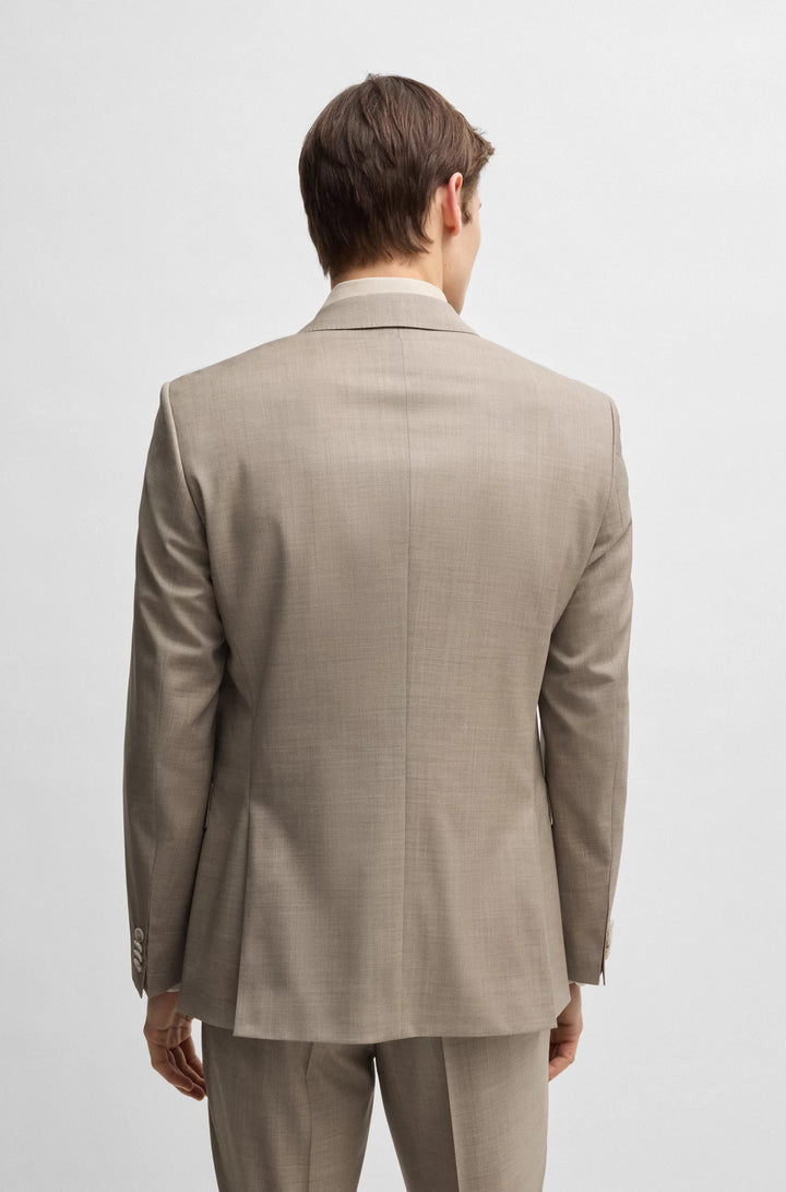 Boss Slim-fit suit in virgin wool