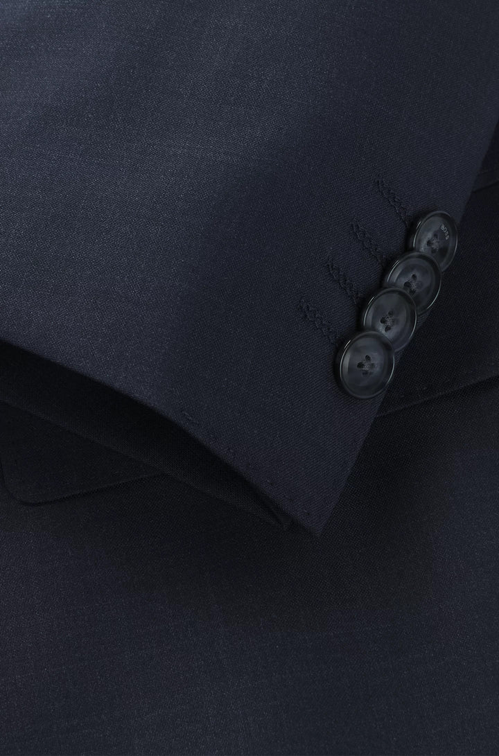 Boss Slim-fit suit in virgin wool