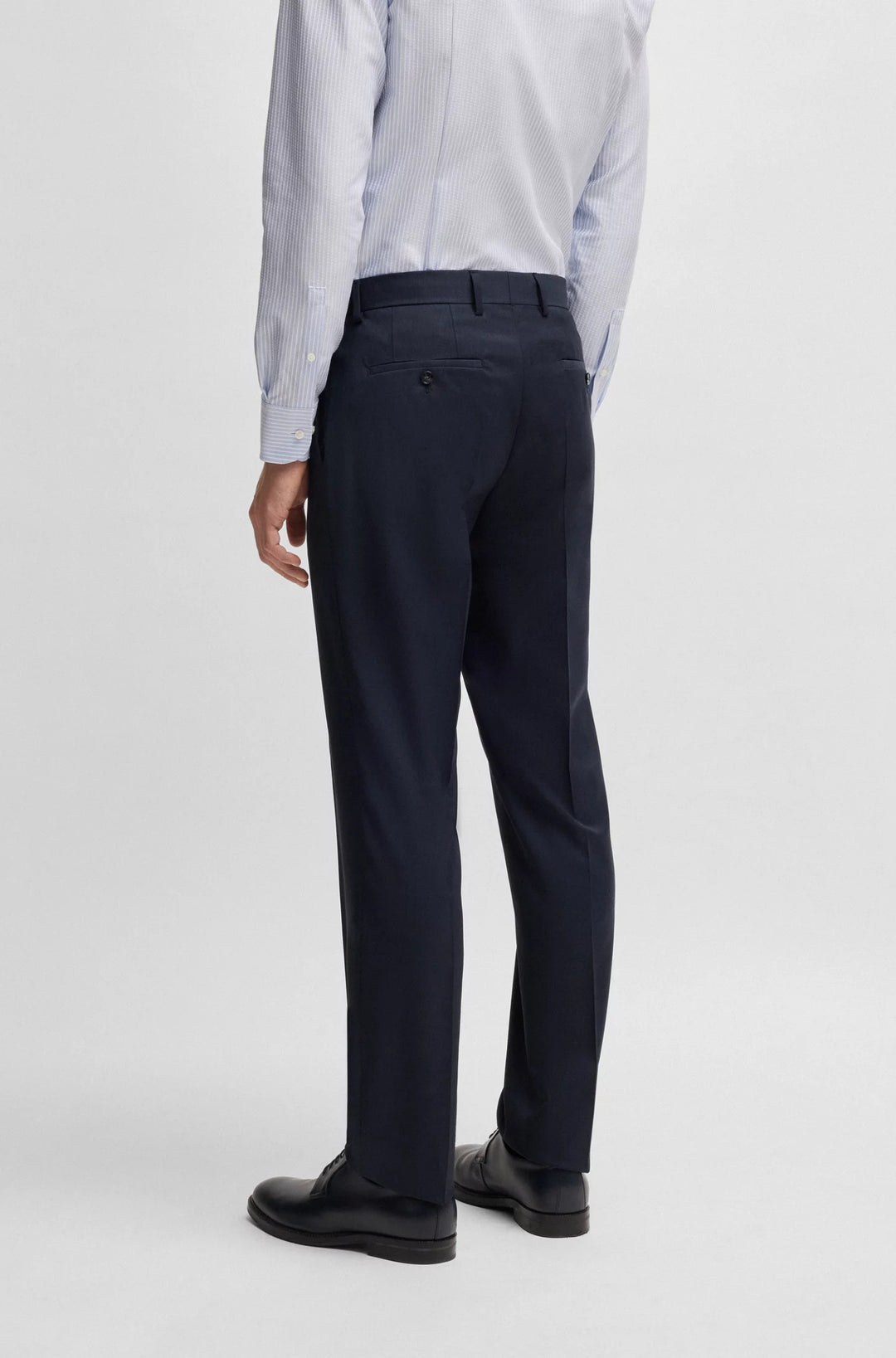 Boss Slim-fit suit in virgin wool