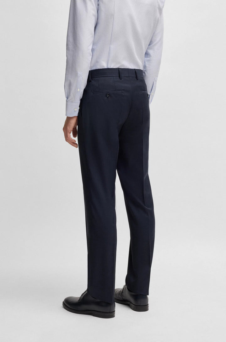Boss Slim-fit suit in virgin wool