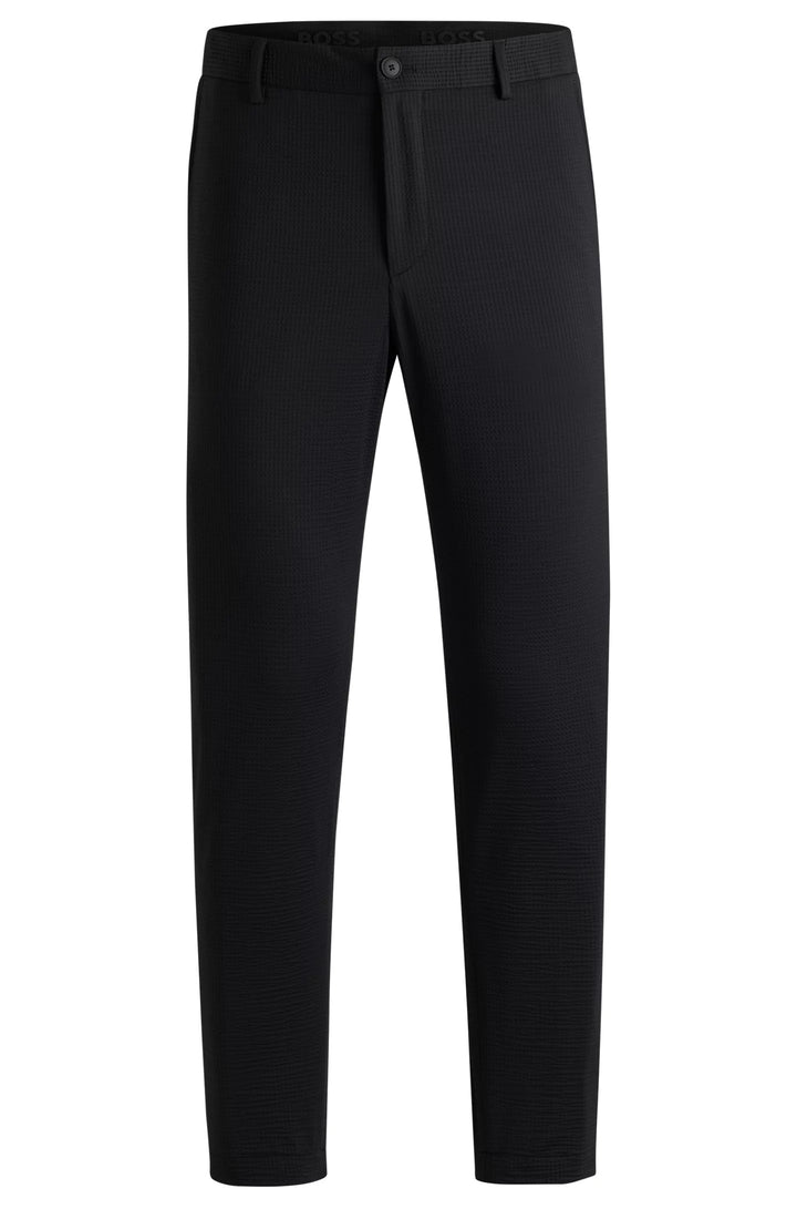 Boss Formal trousers in washable super-flex fabric