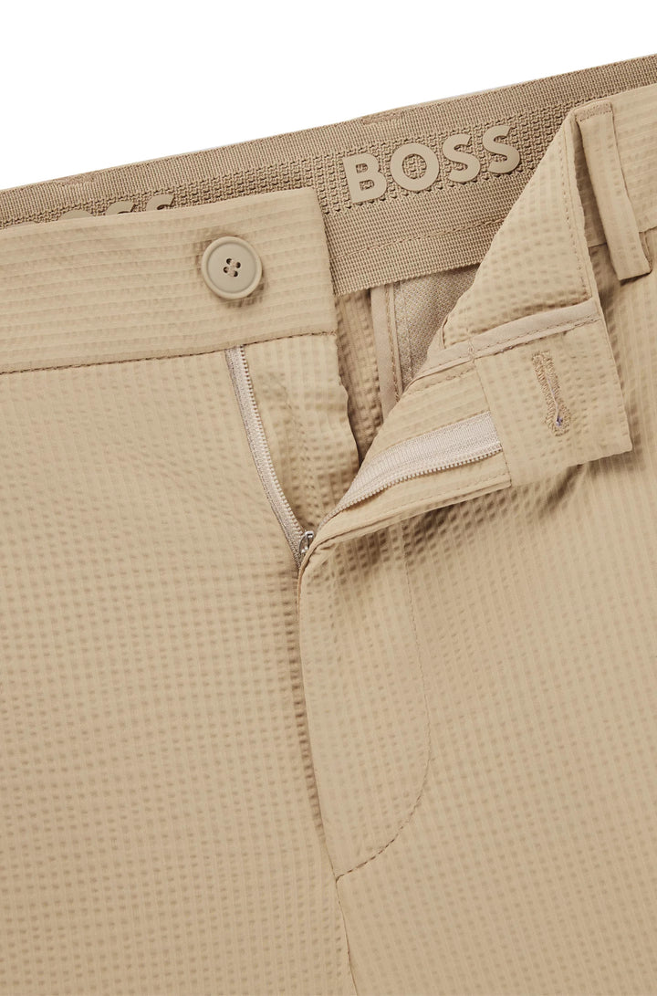 Boss Formal trousers in washable super-flex fabric