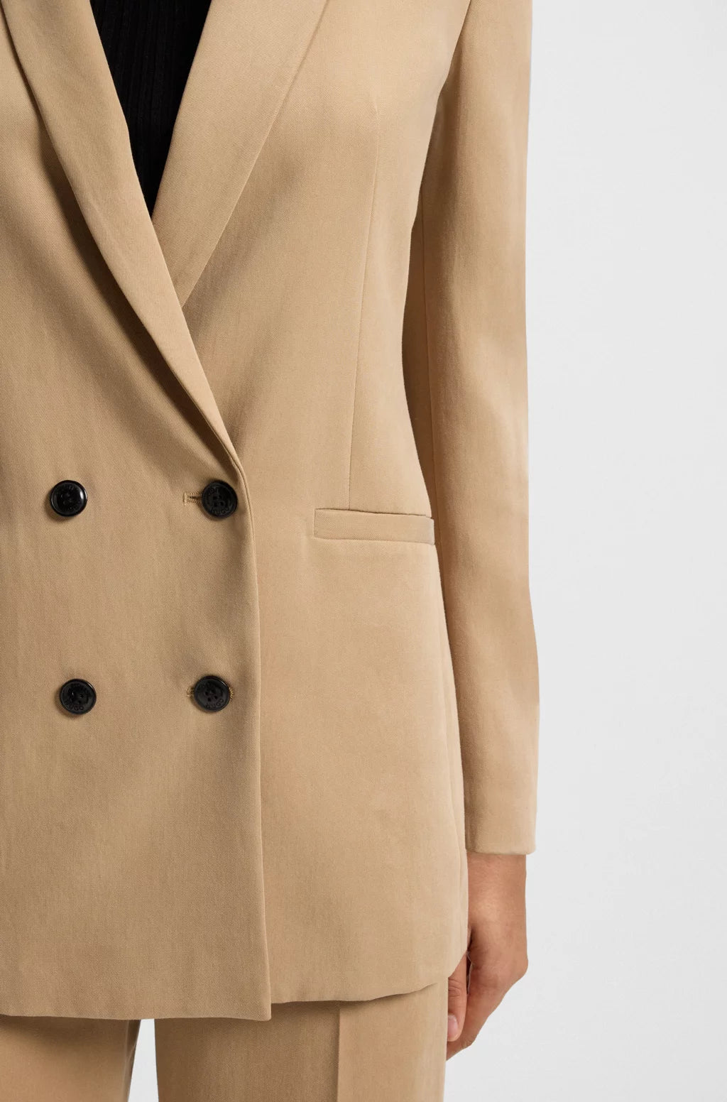 HUGO RELAXED-FIT BLAZER WITH DOUBLE-BREASTED CLOSURE