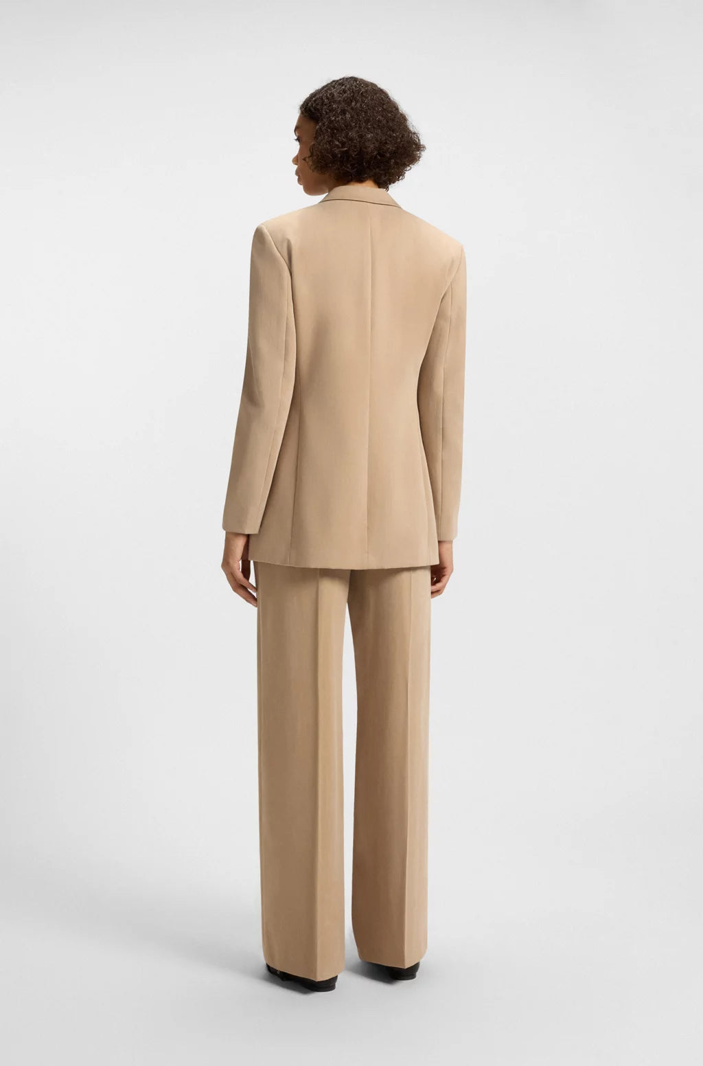 HUGO RELAXED-FIT BLAZER WITH DOUBLE-BREASTED CLOSURE