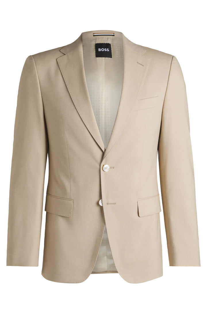 Boss Slim-fit blazer in stretch chiffon