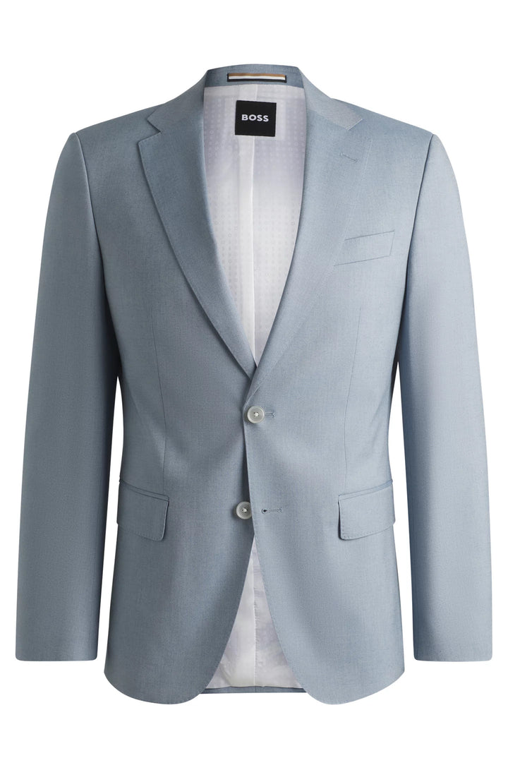 Boss Slim-fit blazer in stretch chiffon