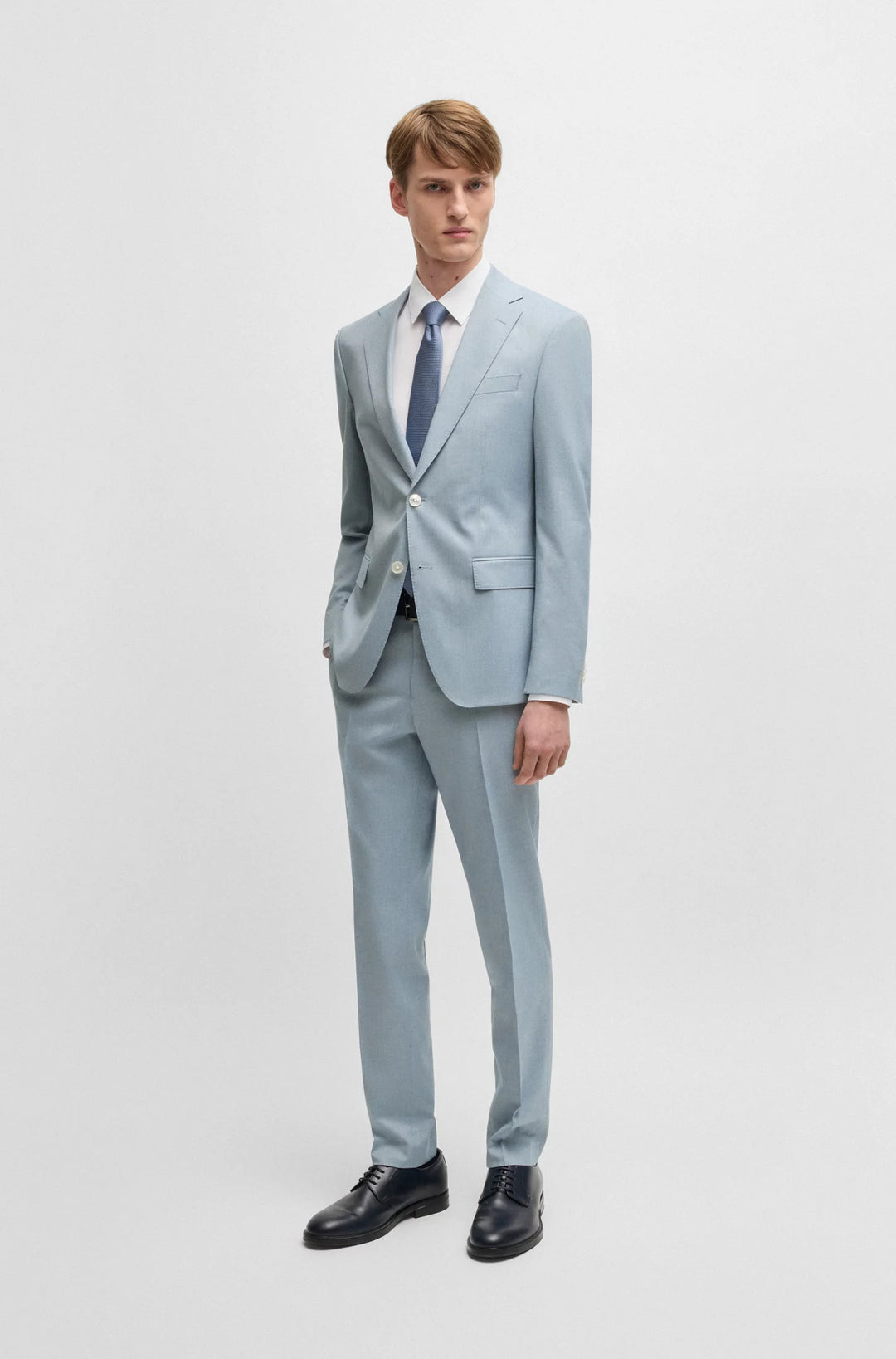 Boss Formal trousers in stretch chiffon