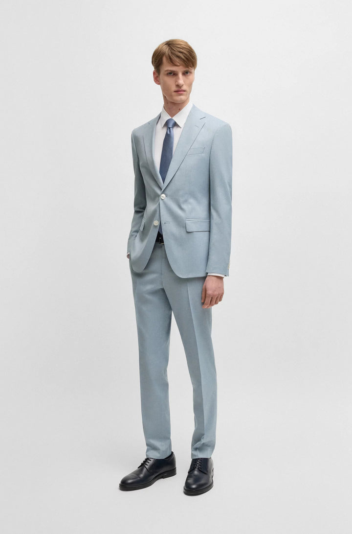 Boss Formal trousers in stretch chiffon