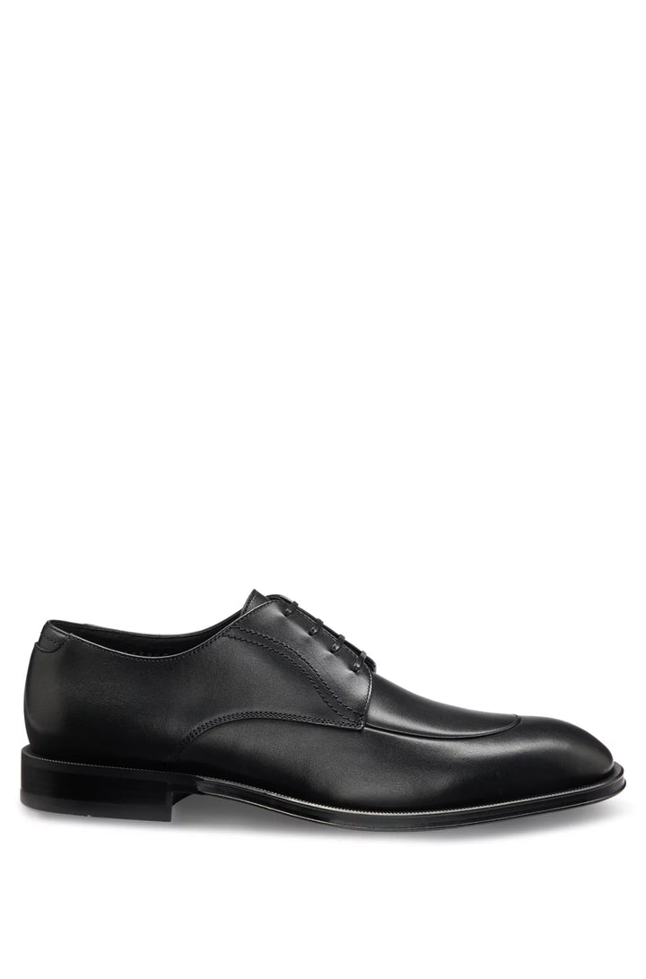 Boss Leather Derby shoes with apron toe